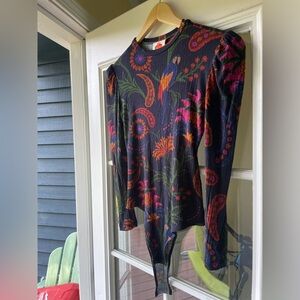 Farm Rio Bodysuit Small EUC